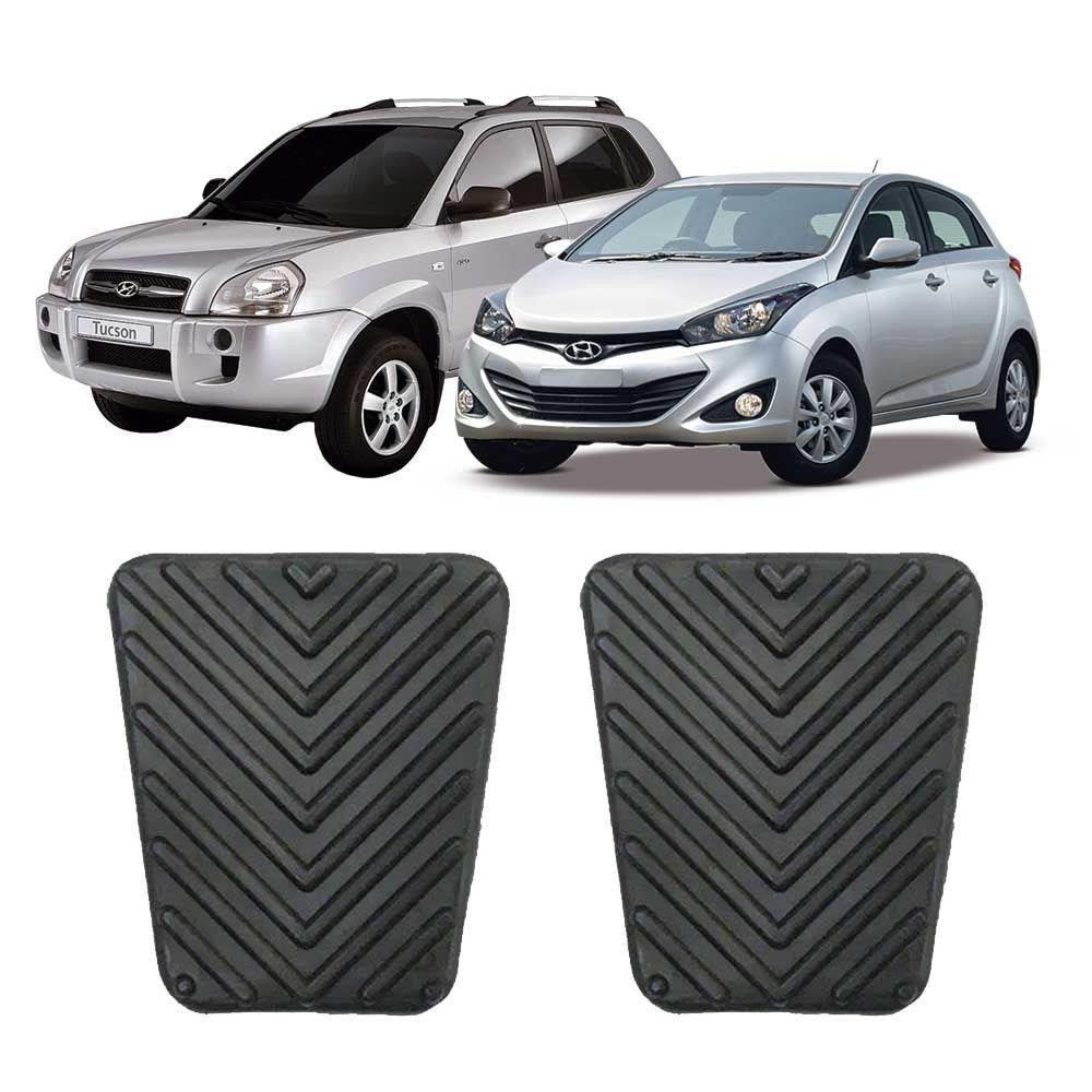 Kit Capa De Pedal Freio E Embreagem Cerato, Sportage e Soul em Oferta na Shopee