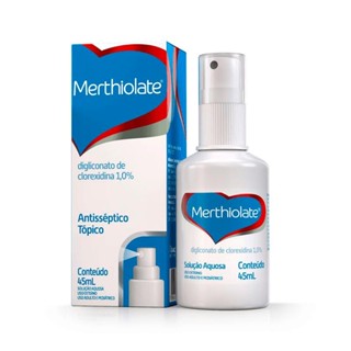 Antisséptico Merthiolate Spray 45ml em Oferta na Shopee