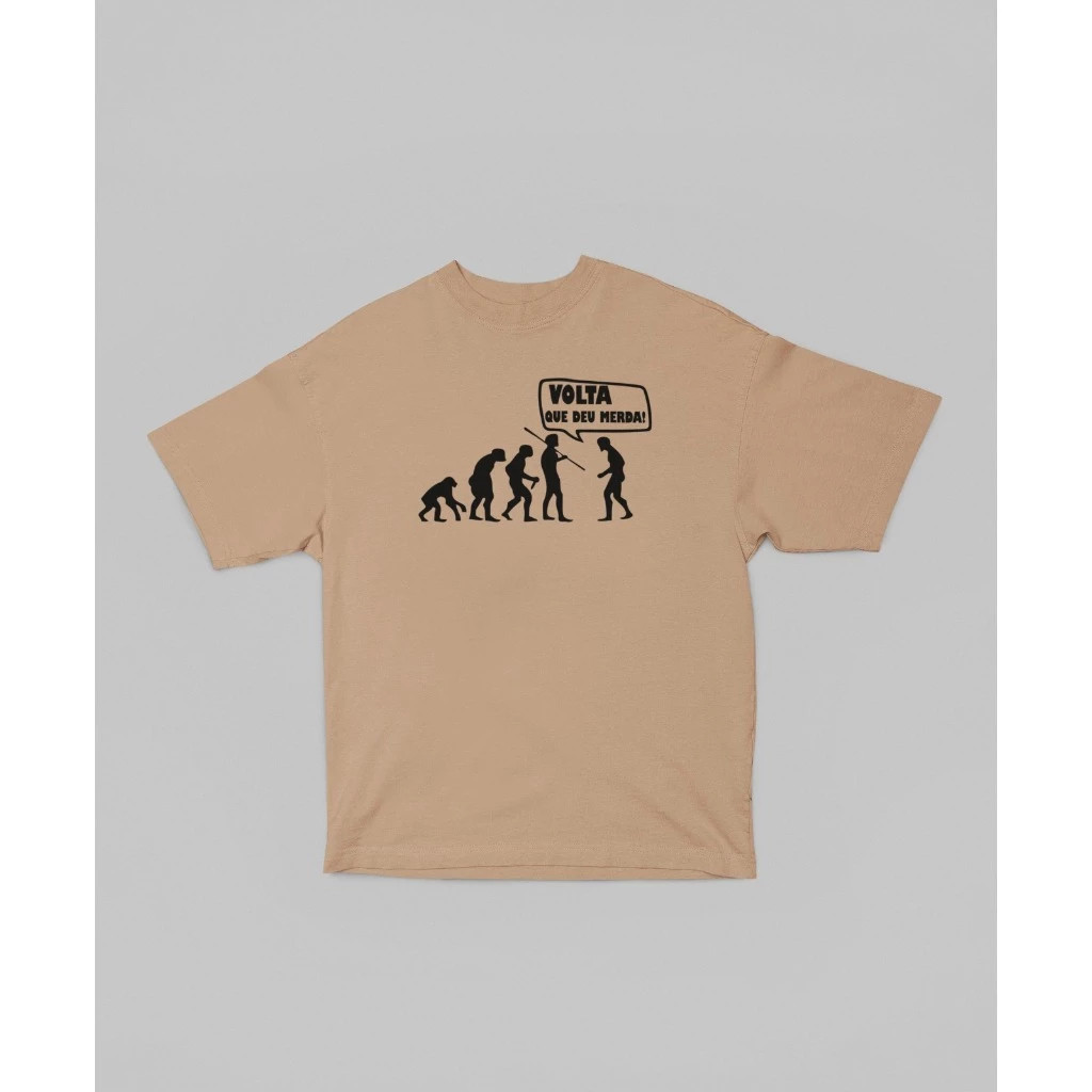Camisão Oversized Confortável Grande Divertida Frases Largo sweatshirt lançamento