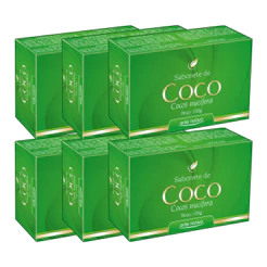 Kit 6 und Sabonete De Coco Arte Nativa 100g