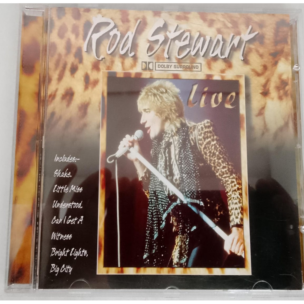 CD ROD STEWART ROD STEWART LIVE