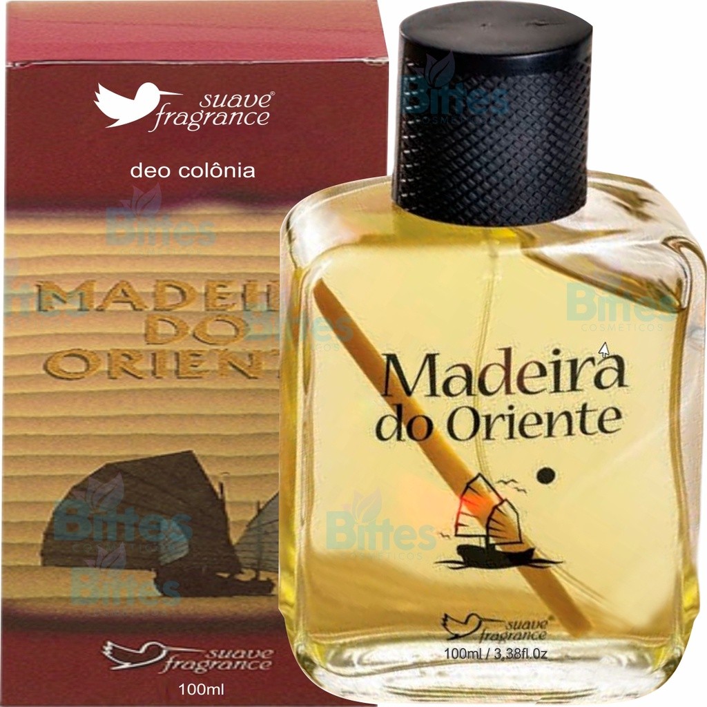 Deo Colônia Madeira do Oriente Suave Fragrance