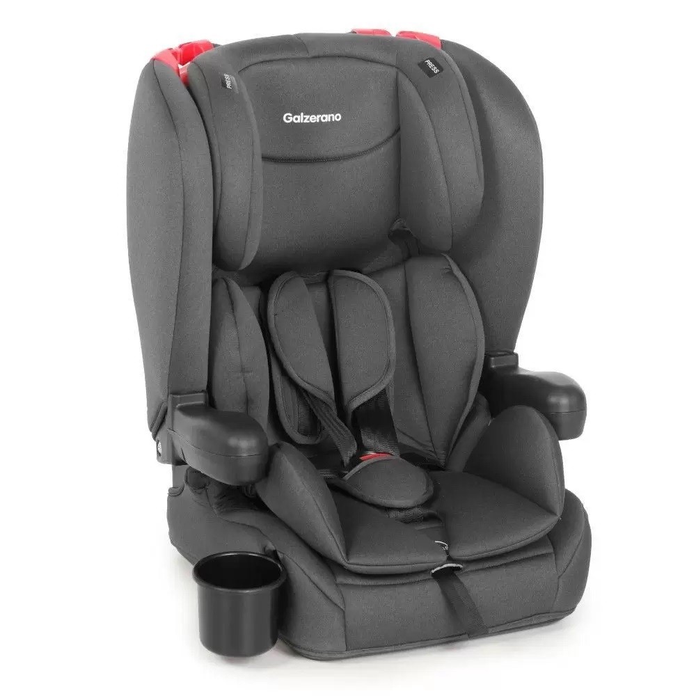 Cadeirinha Infantil MIB Galzerano Grafite 9-36 kg para Carro em Oferta na Shopee