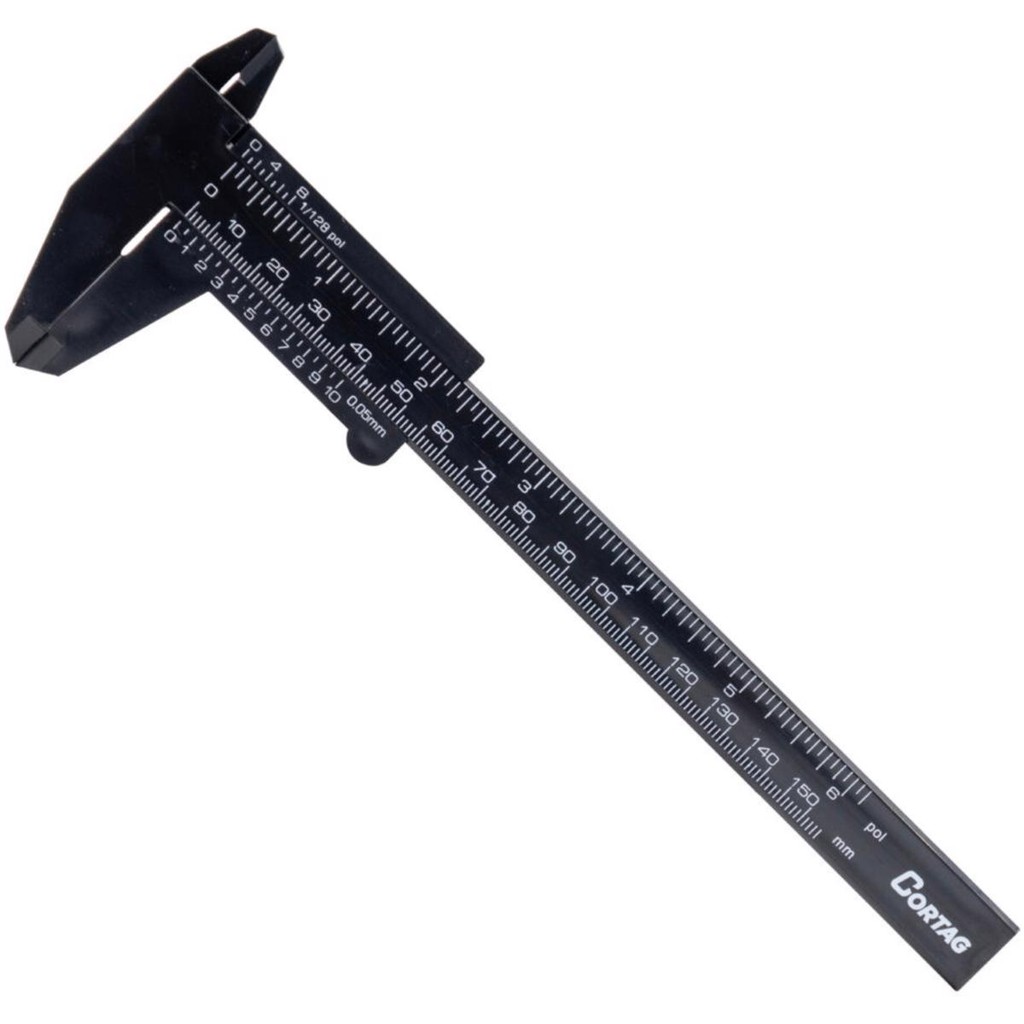 Paquímetro Analógico De Plástico 150mm 6'' Cortag em Oferta na Shopee