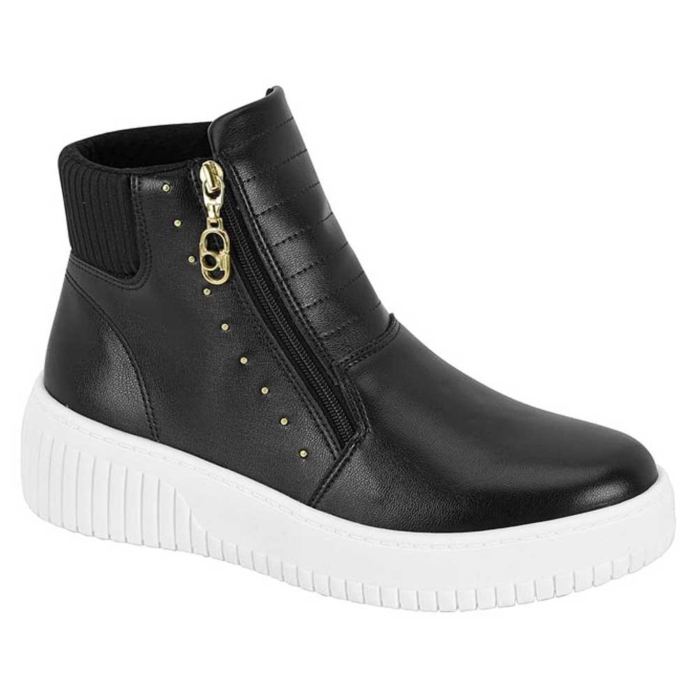 Tênis Boot Feminino Cano Médio Preto Beira Rio 4316.109