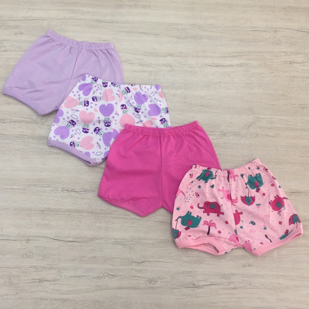 Kit Infantil C/ 5 Regata e 5 Short Infantil Estampados