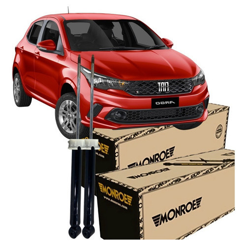 Kit Amortecedor Monroe Fiat Argo 1.0 1.8 2017 2022 em Oferta na Shopee