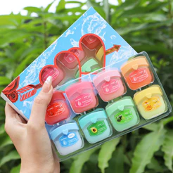 Novo Bálsamo Hidratante 4/6/8pcs Conjunto De Baton Para Os Lábios Maquiagem Natural Base Vegetal Anti-Rachaduras Cuidados Com A Pele