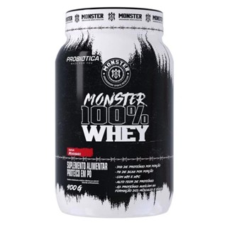 Monster 100% Whey Pote 900g - Probiótica