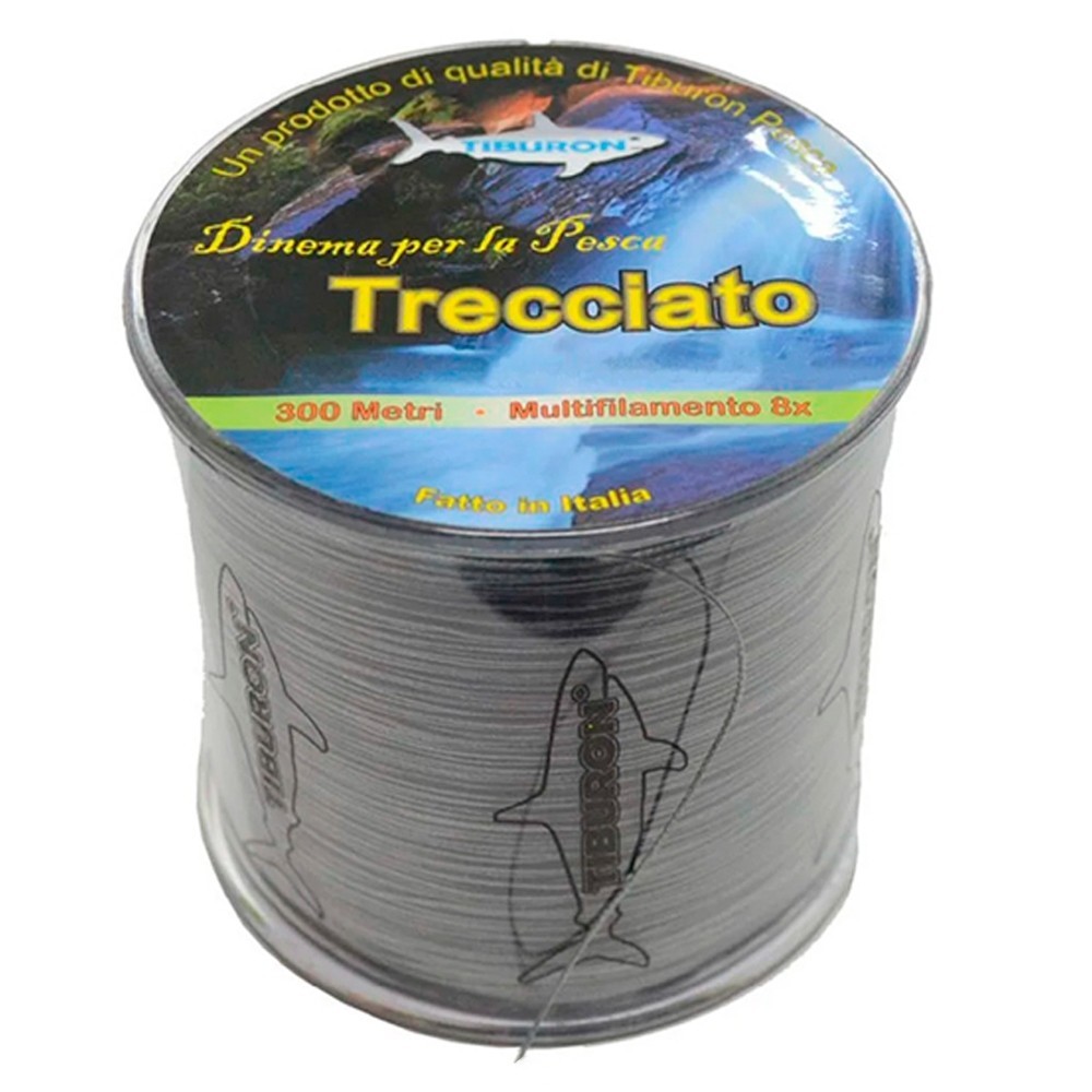 Linha Multifilamento Trecciato 8X 300Mts - Tiburon
