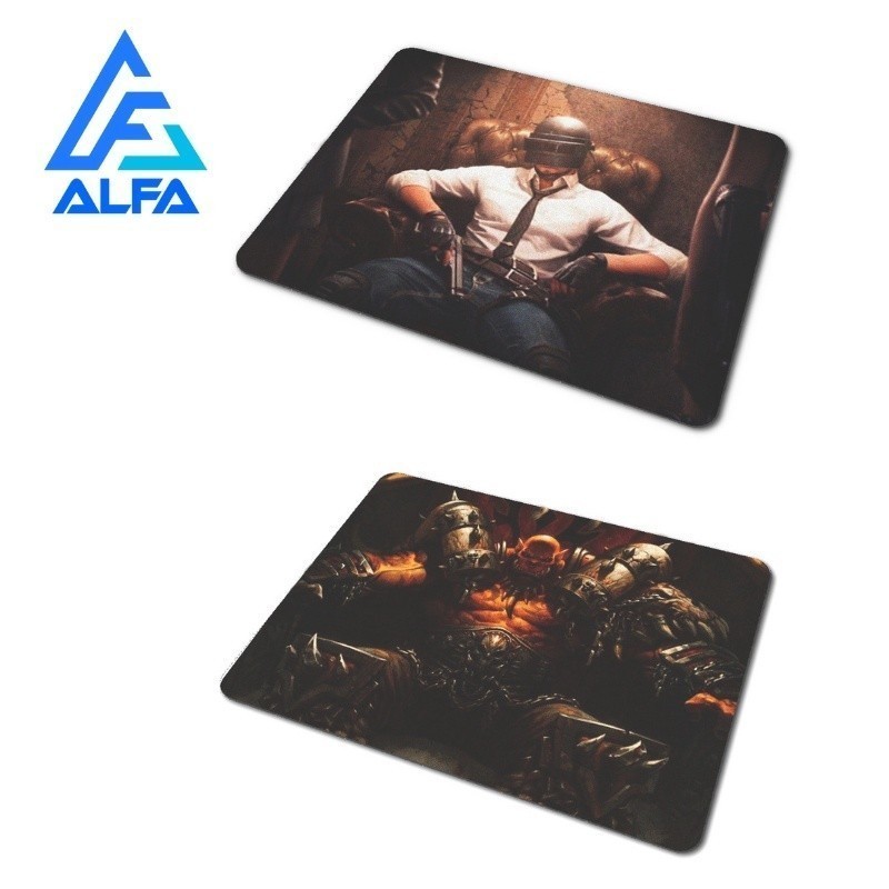 Mouse Pad 18x22cm Emborrachado Estampado Modelos Variados - detalhe