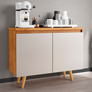 Buffet 2 Portas 1 Prateleira 101cm Ello em Oferta na Shopee