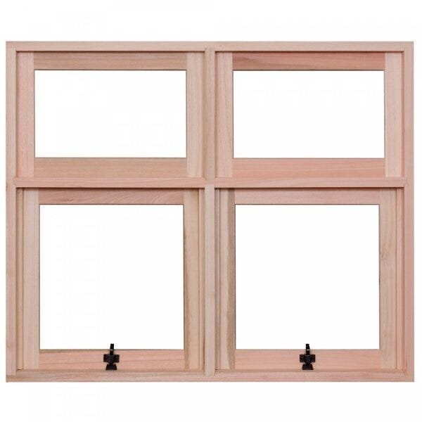 Janela de Madeira Maxim-Ar 100x120cm Caixilho 9,4cm EWK MP5200 Rondosul  100cm x 120cm - Home & Living