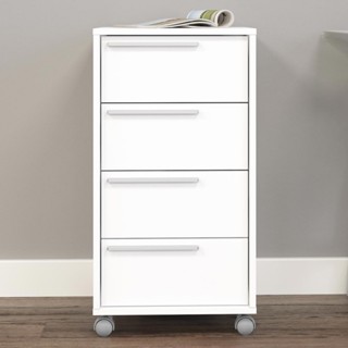 Gaveteiro Com Rodízios Maia 4 Gavetas em Oferta na Shopee