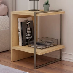 Mesa de Cabeceira Infinity 1 Prateleira