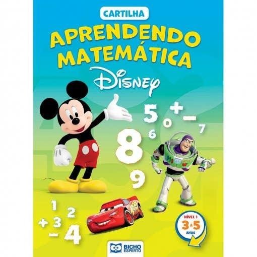 Cartilha Aprendendo Matemática Disney - 3 a 5 Anos em Oferta na Shopee