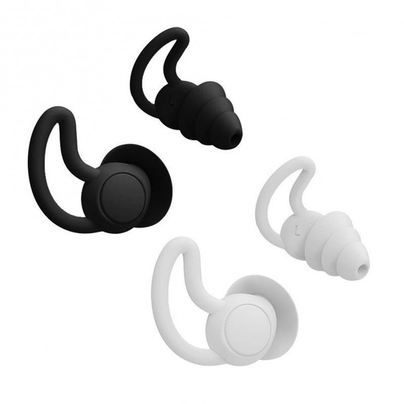 1 Par De Tampões De Ouvido De Silicone Com Cancelamento De Ruído Multicoloridos Opcionais Para Entretenimento Audiovisua
