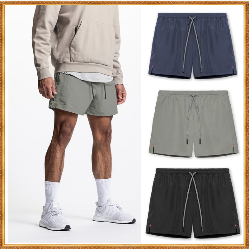 Calções Masculinos Lululemon (Tamanho Ásia) De Basquete Esportivo E De Lazer Cinco Pontos fitness DK59