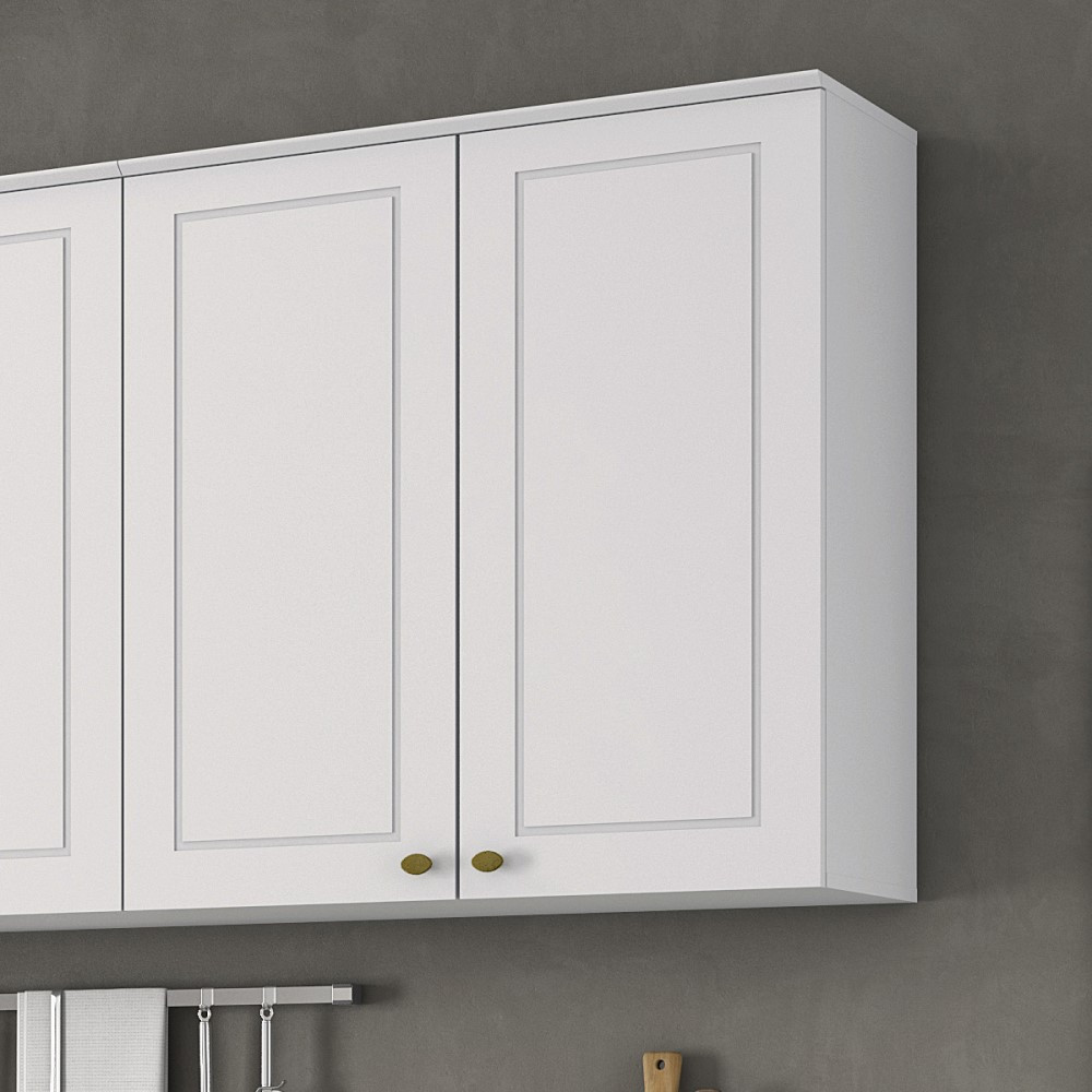 Armário de Cozinha 02 Portas 80 Cm Nova York Henn