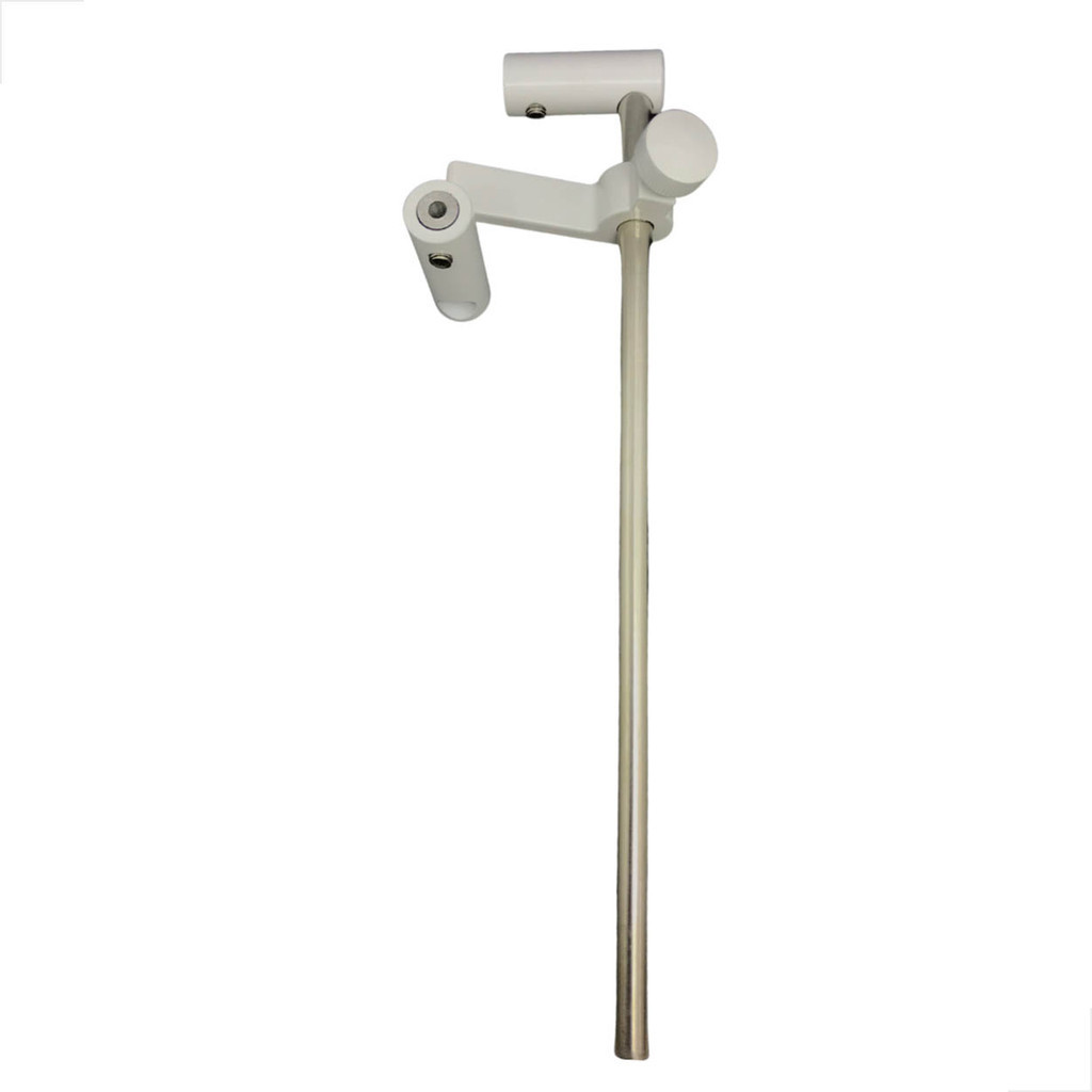 Aparador Em Inox Para Sacada Trava Paineis 250mm Branco