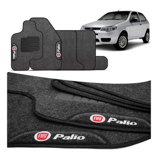Tapete Carpete Bordado Palio G1 G2 G3 G4 1996 A 2011 Grafite em Oferta na Shopee
