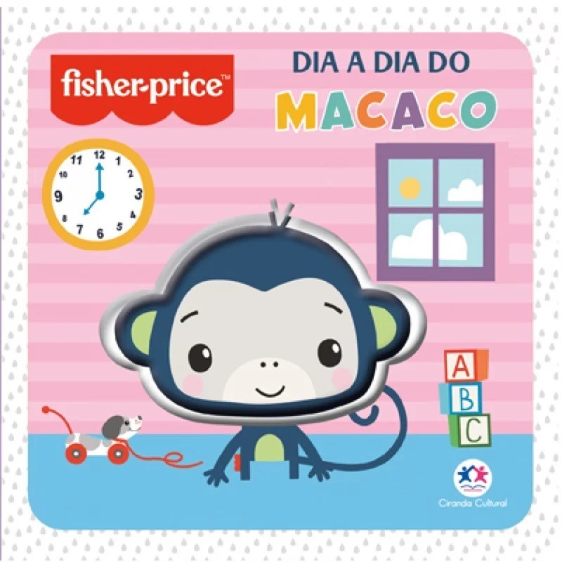 Livro buzininha Fisher-Price Macaco