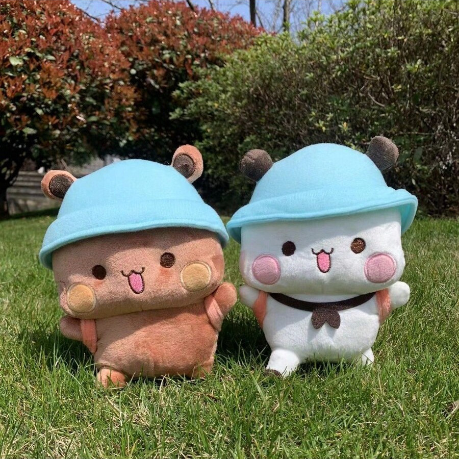 Yier Panda Bear Dolls Cute Bubu Dudu Plush Toy Lovely Cartoon Recheado Soft Plushies Decoração De Casa Para Namorado Namorada