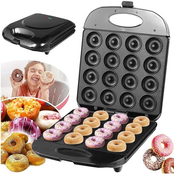 7-16 Donuts Maquina De Fazer Mini Donuts De Biscoito Confeitaria 110v-220v Envio Imediato!...