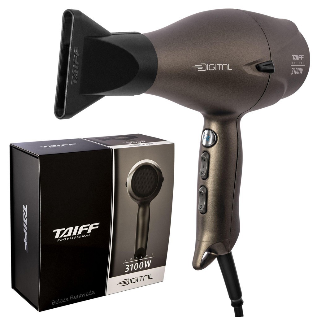 Imagem de Secador Cabelo Taiff Profissional Unique Digital 3100w 220v