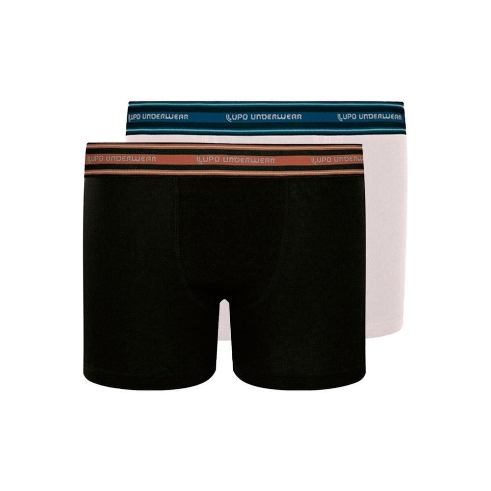 Kit com 2 Cuecas Infantil Boxer Lupinho 141-003 Colorido em Oferta na Shopee