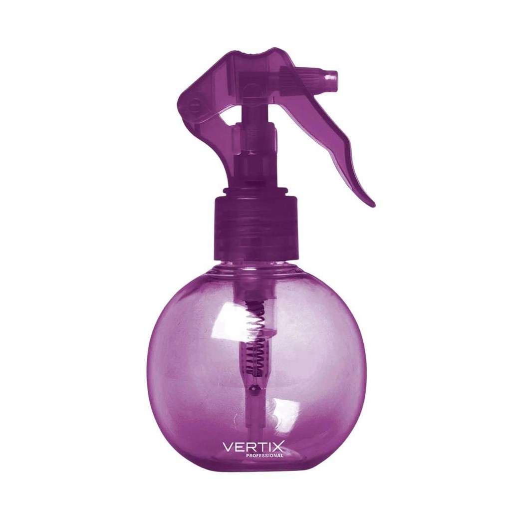 BORRIFADOR PLÁSTICO VERTIX BOLA SALON SPRAY ROXO 150ML CÓD.3022 em Oferta na Shopee