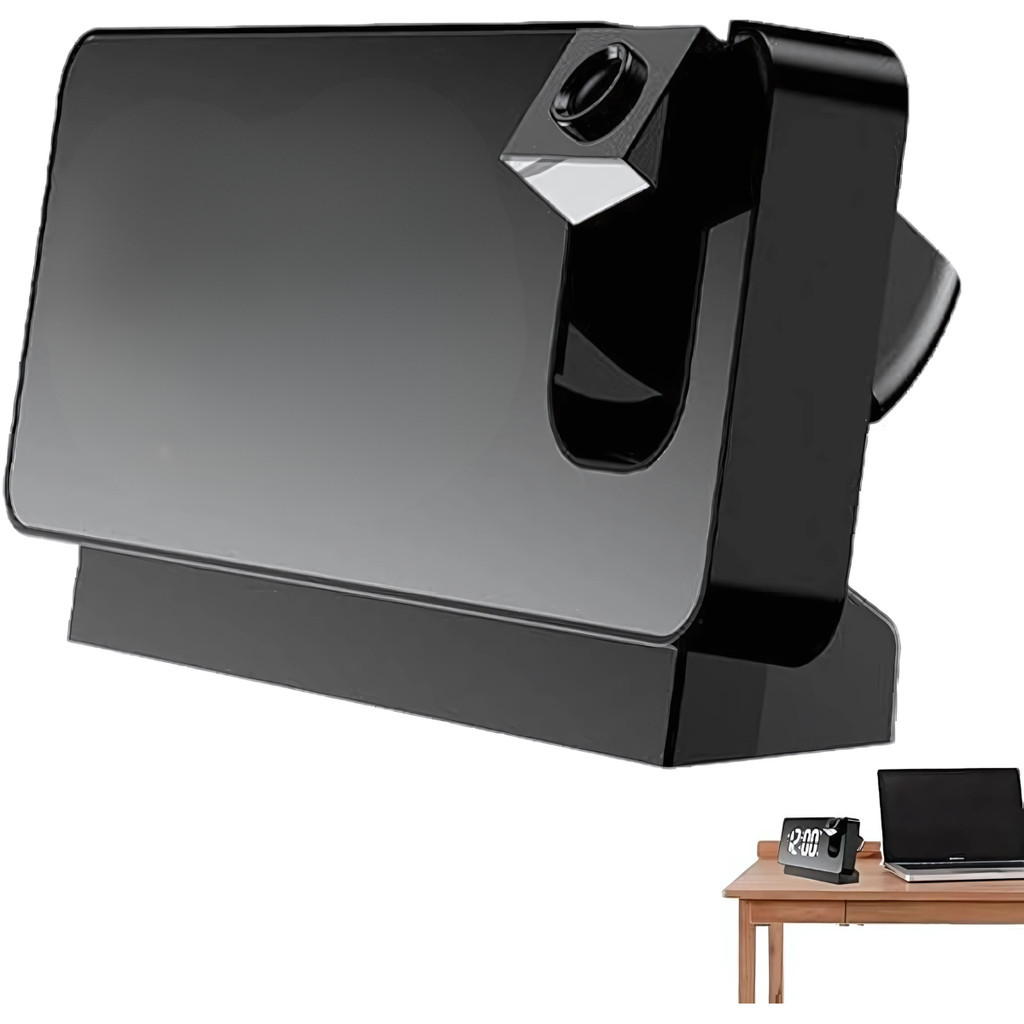 Relógio Digital De Mesa Led Projetor No Teto E Alarme Ajuste Brilho USB