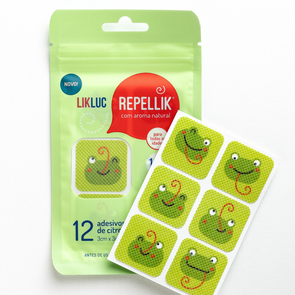Adesivos Repelentes Repellik Proteção Natural contra Insetos em Oferta na Shopee