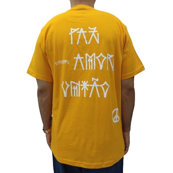 CAMISETA CHRONIC PAZ, AMOR E UNIÃO