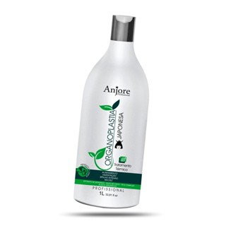 Organoplastia Japonesa Oils Progressiva Alinhamento Térmico 1l Anjore Liso Redutor de Volume e Frizz em Oferta na Shopee