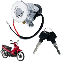 Chave De Ignição Miolo Para Yamaha Crypton 115 2010 Até 2016