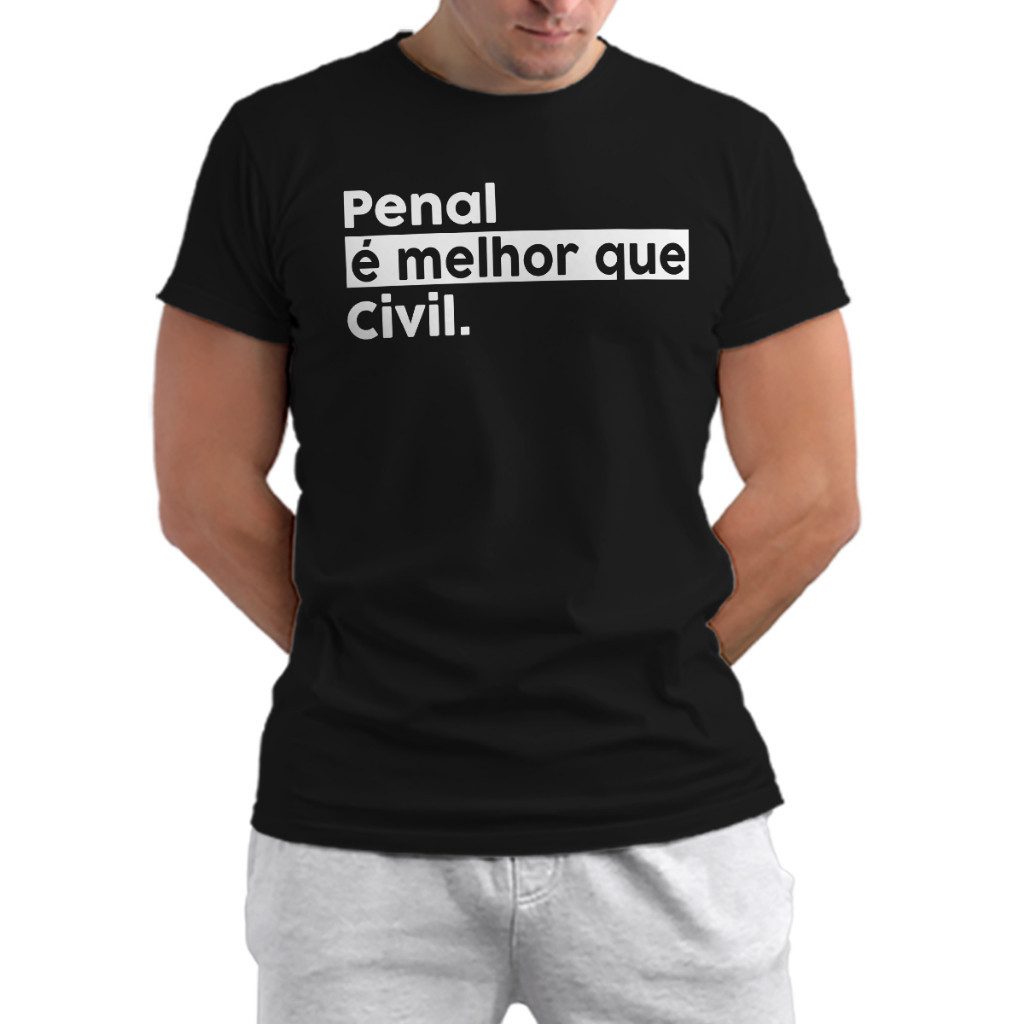 unissex ADULTO E PLUS Camiseta Direito Camisa Curso de Direito Penal Civil Advogado Advogada Advocacia Faculdade Curso em Oferta na Shopee
