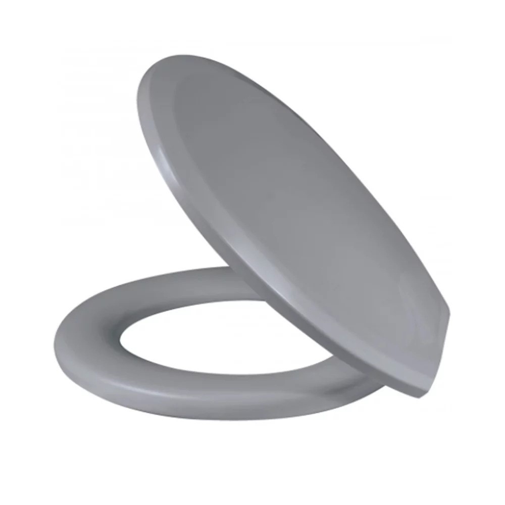 Assento Sanitario Metasul Plus Almofadado Cinza Claro em Oferta na Shopee