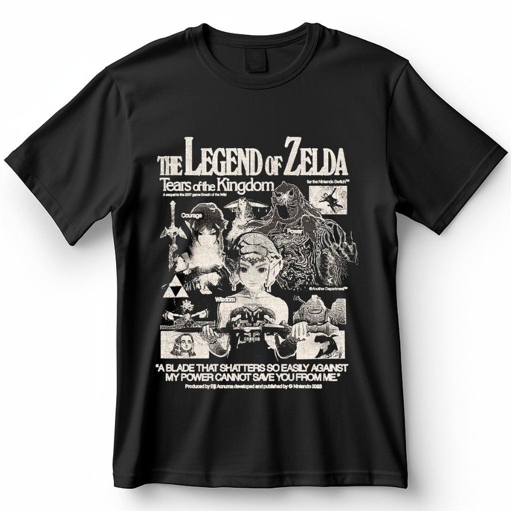 Camiseta The Legend Of Zelda Blusa Camisa 100% Algodão maligu em Oferta na Shopee