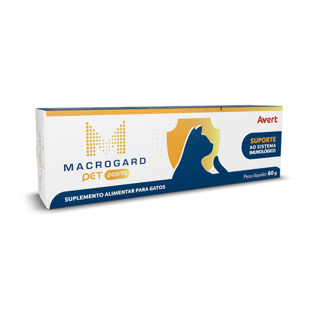 Suplemento Alimentar Macrogard Pasta 60gr para Gatos em Oferta na Shopee