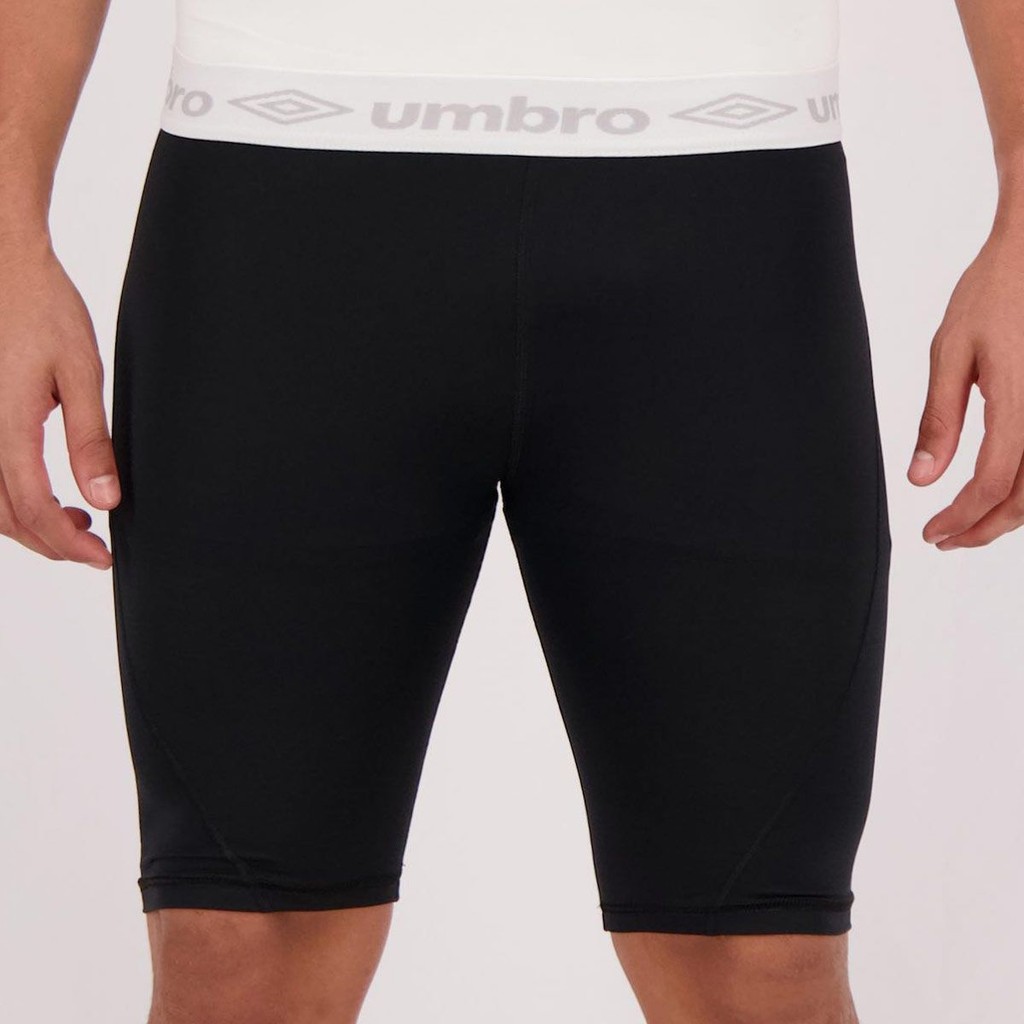 Bermuda Térmica Umbro Twr Diamond New Preta - Sports & Outdoors
