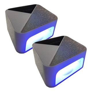 2x Cabines de Unhas Profissional SUN AB-17 288w C/ 45 LEDs UV - TEMPORIZADOR TOUCH SCREEN em Oferta na Shopee