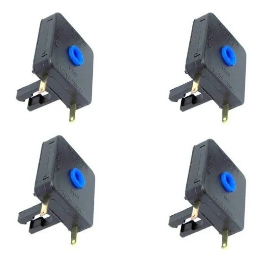 Interruptor Rotativo TC Gás Mesa Vidro Cooktop Fischer Com 4 Unidades