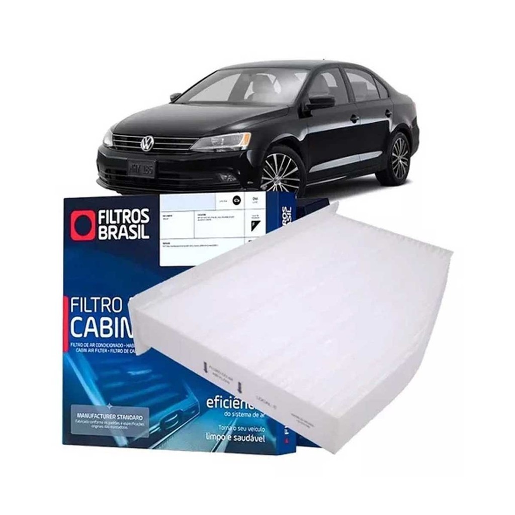 Filtro de Ar Condicionado Vw Jetta Tiguan Passat Novo Fusca Audi A3 Q3 TT FB308