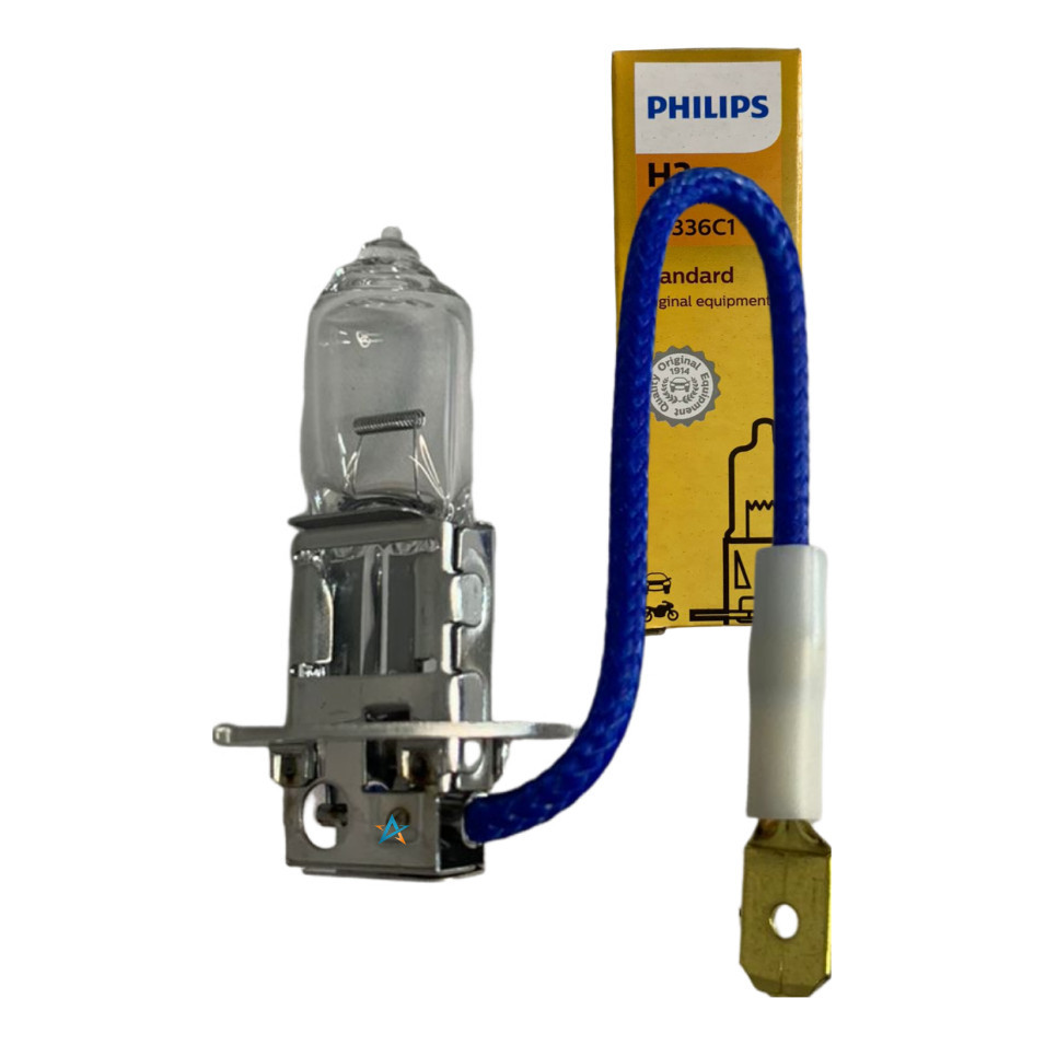 Lampada h3 Original Philips Standard 12v 55w h3 Farol Alto ou Baixo ou Neblina