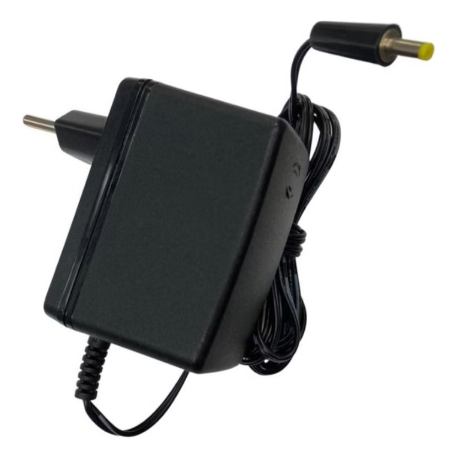 Fonte Carregador Caixa De Som Amplificada Amvox 9v Plug Fino