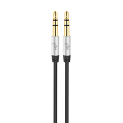 Cabo Auxiliar P2 P2 3,5mm Macho Macho Estéreo 1m Ouro 24K ELG P3510HD