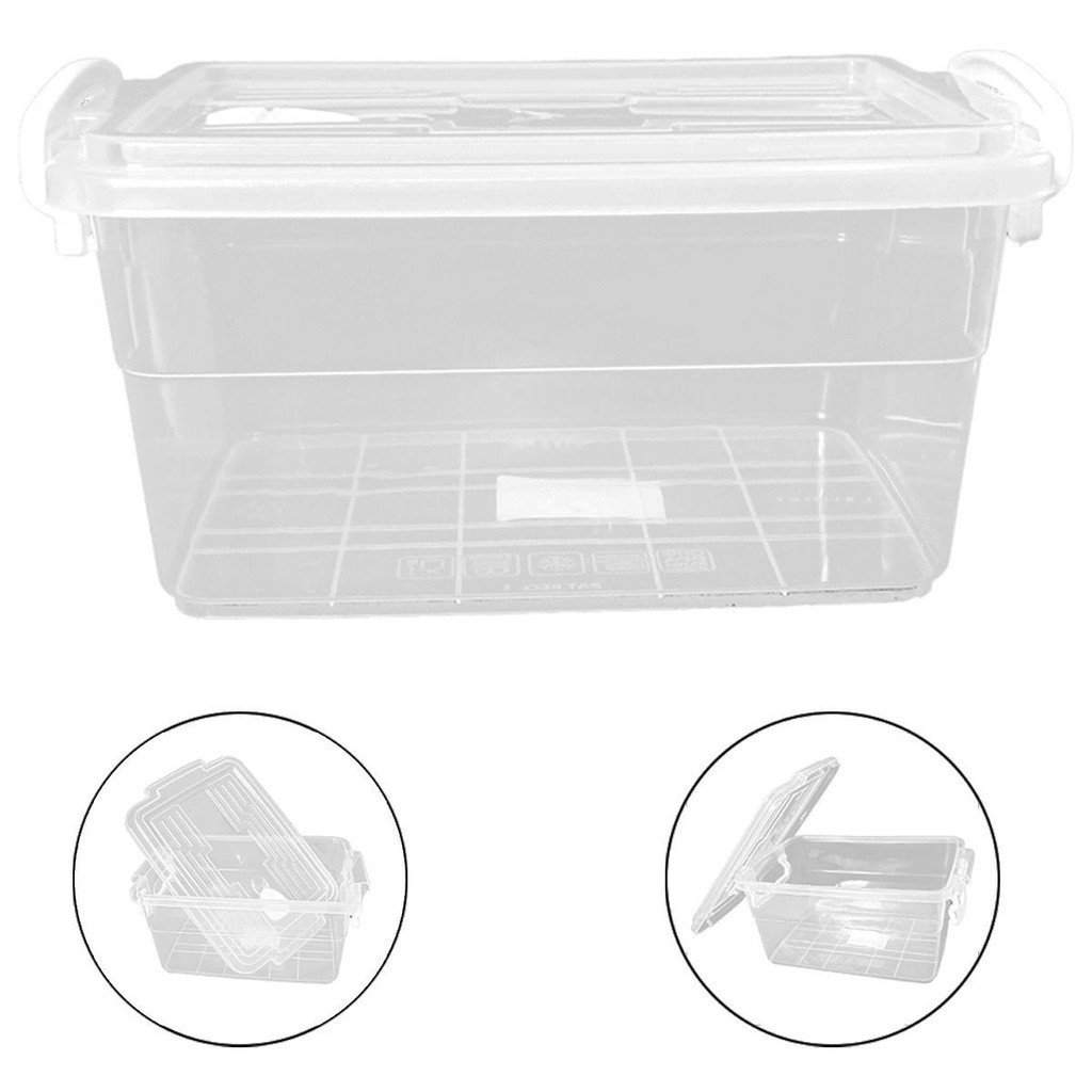 Pote Retangular Wave Prime 3 L Tampa com Trava para Guardar Alimentos em Oferta na Shopee