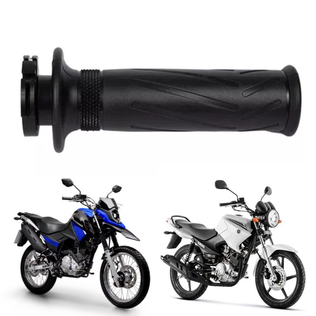 MANOPLA DIREITA YAMAHA YBR FACTOR 125 XTZ CROSSER 150 2014 A 2024