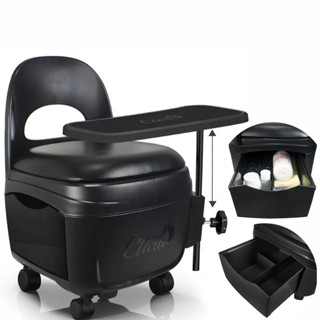 Cirandinha Cadeira Preta Diva Para Manicure Pedicure em Oferta na Shopee